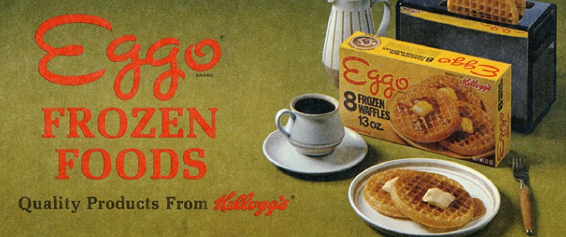 Eggo frozen foods - quality product from Kellogg's.
